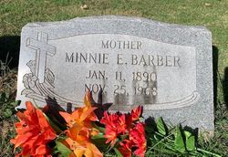 Minnie Elizabeth <I>Kramer</I> Barber 