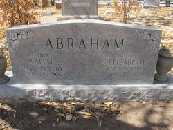 Infant Son Abraham 