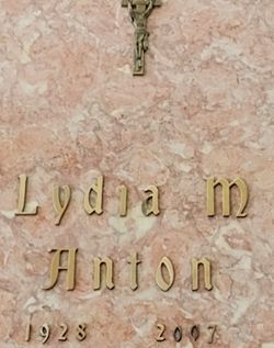 Lydia Mae <I>DeRubeis</I> Anton 