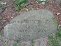 Marcia Estabrook <I>Jones</I> Taylor 