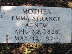 Emma Ada <I>Strange</I> Agnew 