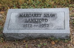 Margaret <I>Shaw</I> Lankford 