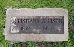Christina <I>Thornton</I> Allison 