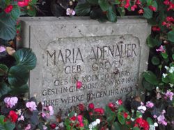 Maria <I>Greven</I> Adenauer 