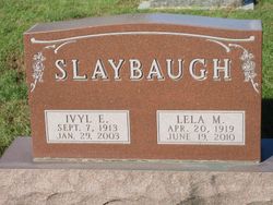Ivyl Earl Slaybaugh 