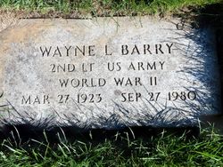 Wayne L Barry 