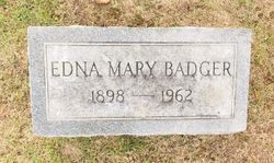 Edna Mary <I>Navarre</I> Barrow Badger 