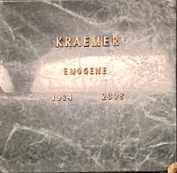 Emogene M <I>Raether</I> Kraemer 