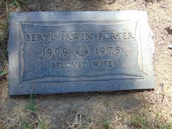 Beryl Naomi <I>Irwin</I> Porter 