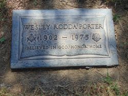 Wesley Rodda Porter 
