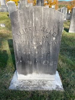 Alice L. <I>Allen</I> Hamilton 
