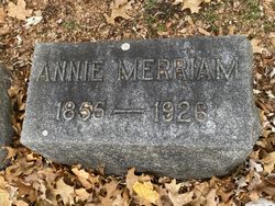 Annie L. <I>Shurtliff</I> Merriam 