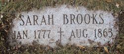 Sarah <I>Morse</I> Brooks 