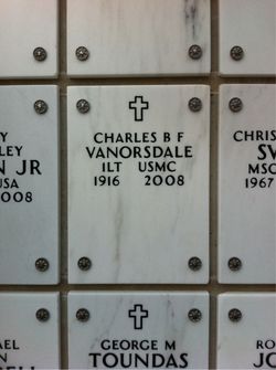 Charles B F Van Orsdale 