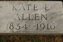 Catherine Eubank “Kate” <I>Edmunds</I> Allen 
