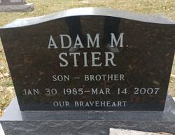 Adam M Stier 