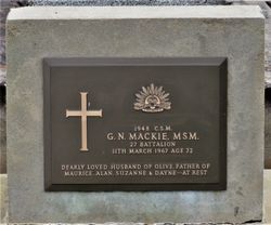 George Norman Mackie 