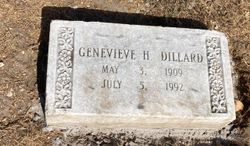 Genevieve Cathereene <I>Hughes</I> Dillard 