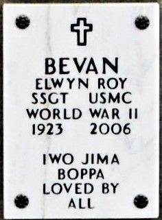 Elwyn Roy “Bud” Bevan 