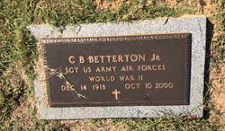 Clarence B “C B” Betterton Jr.