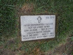 Fred Henderson Taylor 