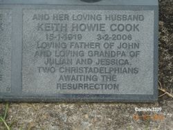 Keith Howie Cook 