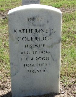 Katherine G Coleridge 