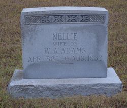 Nellie Virginia <I>Binion</I> Adams 