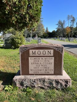 Anna A. <I>Cooke</I> Moon 