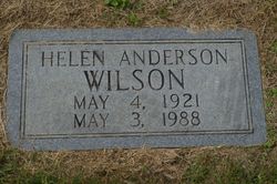 Helen Frye <I>Anderson</I> Wilson 