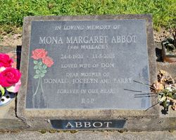 Mona Margaret Abbot 