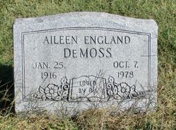 Aileen <I>England</I> DeMoss 