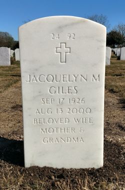 Jacquelyn M Giles 
