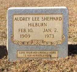 Audrey Lee <I>Chappell</I> Hilburn 