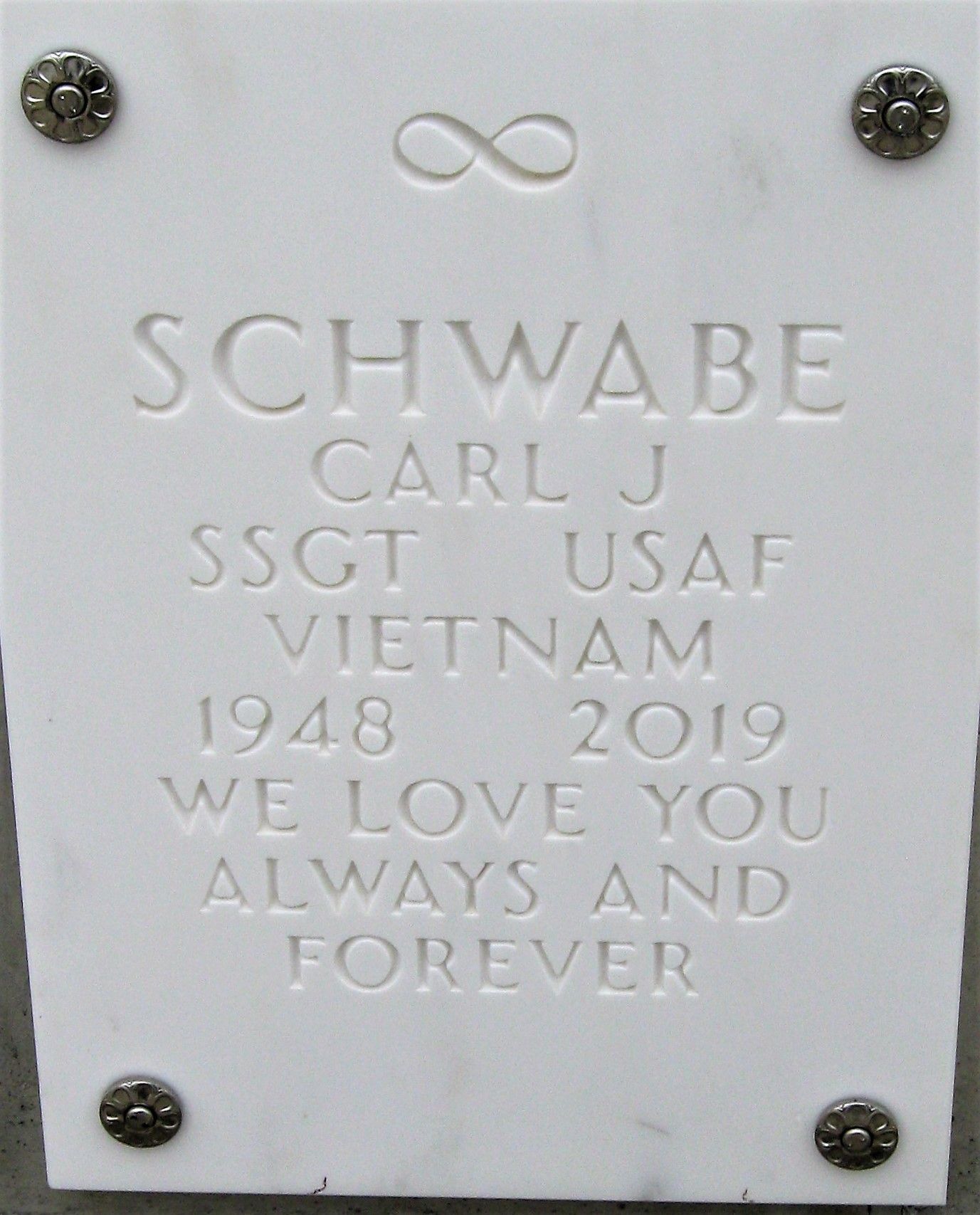 SSGT Carl Joseph Schwabe (1948-2019) - Find a Grave Memorial