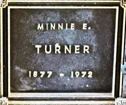 Minnie Evelyn <I>Dangerfield</I> Turner 