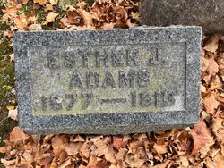 Esther J. <I>Miller</I> Adams 