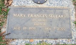 Mary Frances Sellars 