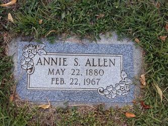 Annie <I>Swenson</I> Allen 