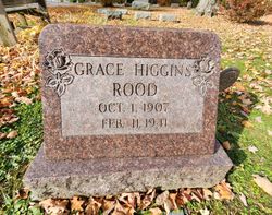 Grace G <I>Higgins</I> Rood 