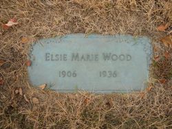 Elsie Marie <I>Beck</I> Wood 