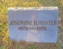 Josephene <I>Hunter</I> Hunter 