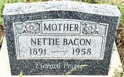 Nettie <I>Leierer</I> Bacon 