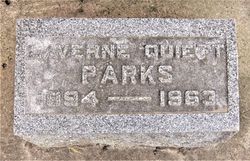 Clara Laverne <I>Quiett</I> Parks 