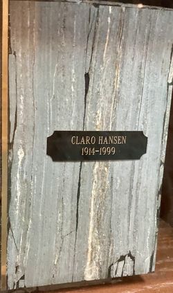 Claro Leroy “C.L.” Hansen 