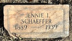 Jennie Isabelle <I>Orr</I> Schaeffer 