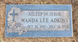 Wanda Lee Adkins 