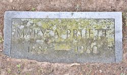 Mary A. <I>Pointer</I> Pruett 