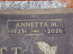 Annetta May <I>McHenry</I> Bennett 