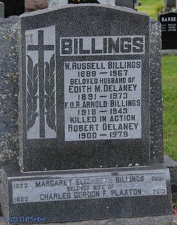 Margaret Elizabeth <I>Billings</I> Plaxton 